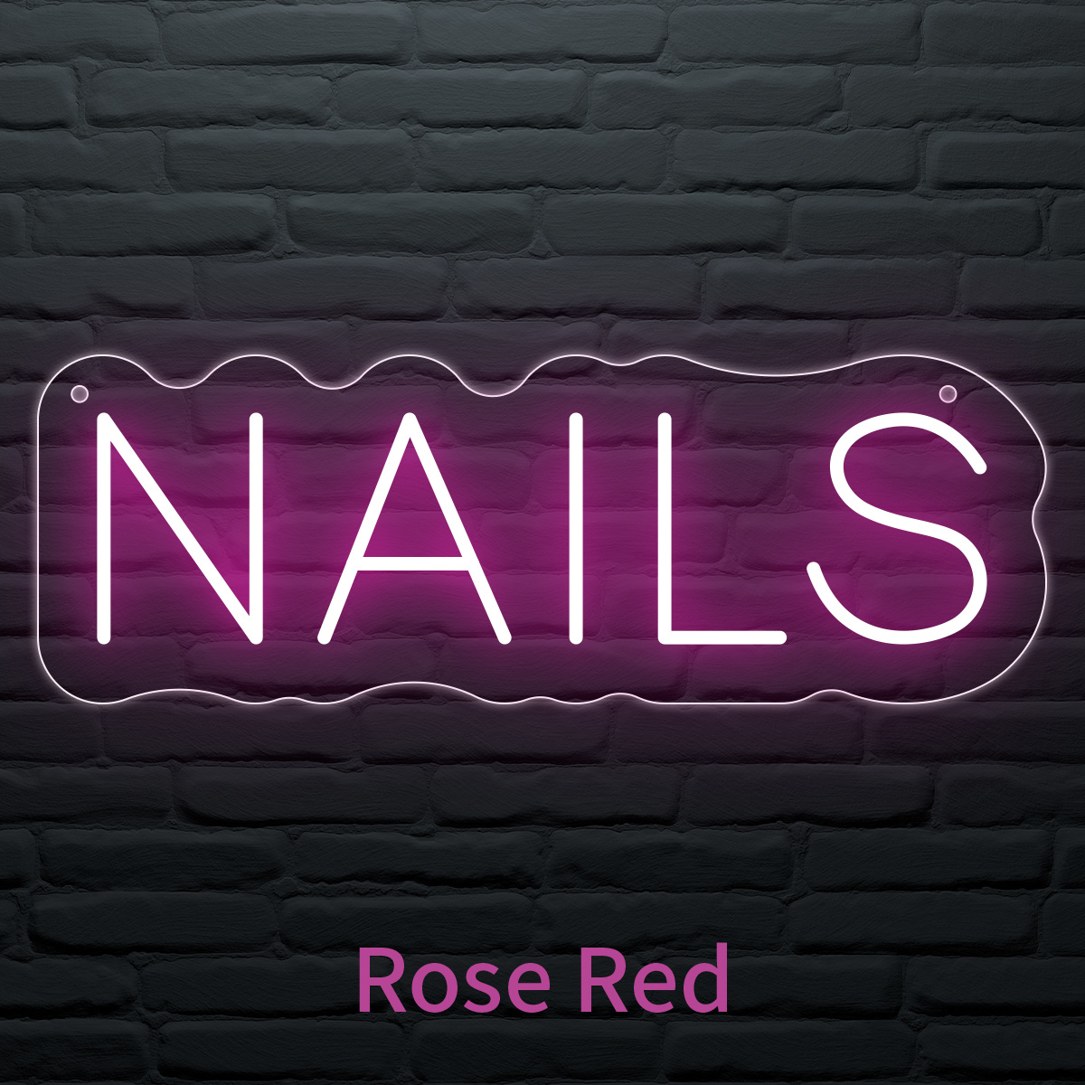 Nails LED Neon Light Sign, Pre - Party Games Graduation Ideas reseña y precio