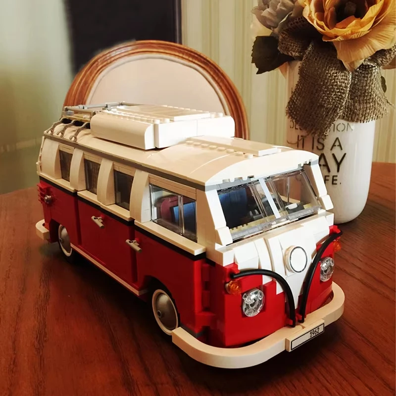 1332pcs Technical T1 Camper Va - Party Games Bus reseña y precio