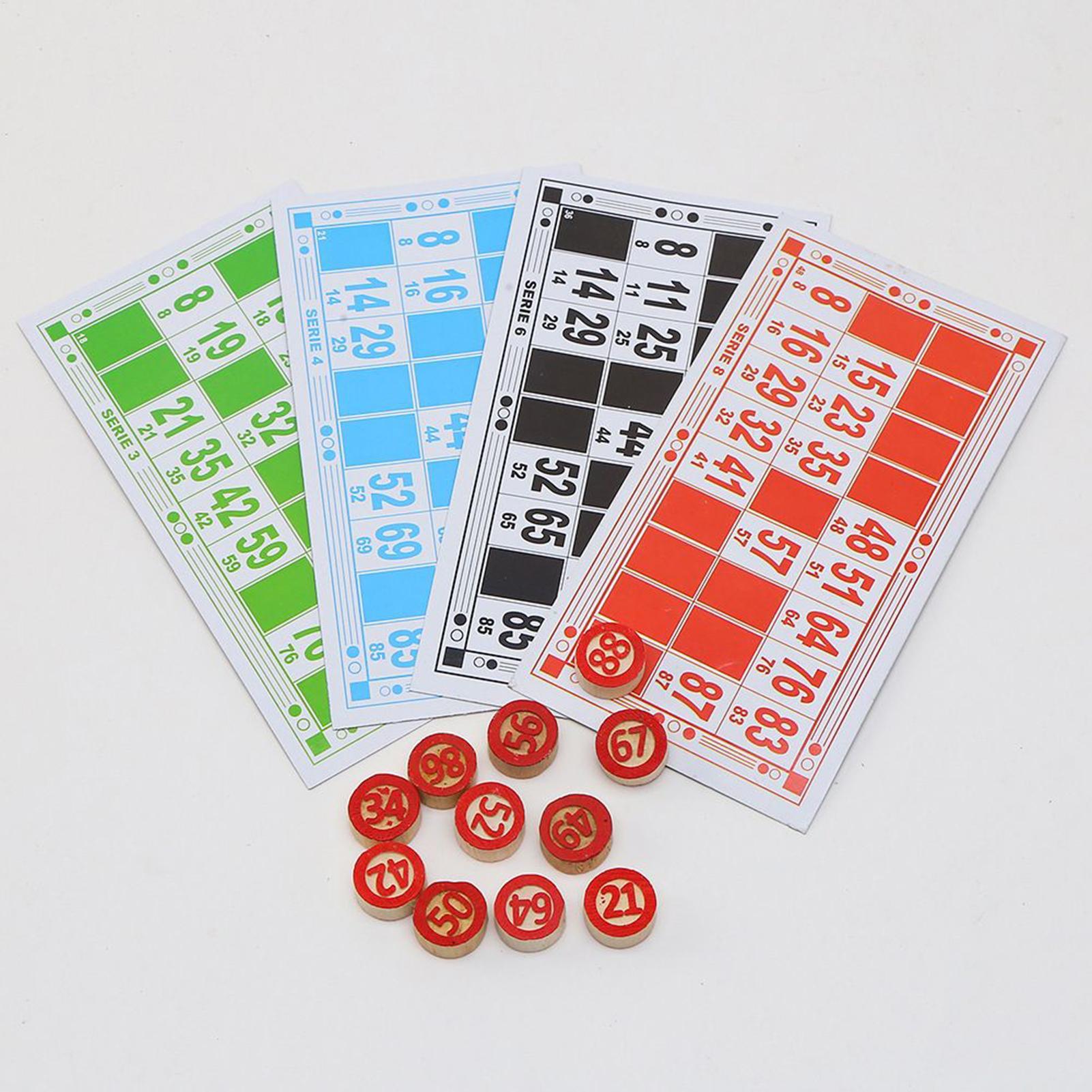 Bingo Set Funny Educational In - Party Games For Large Groups reseña y precio