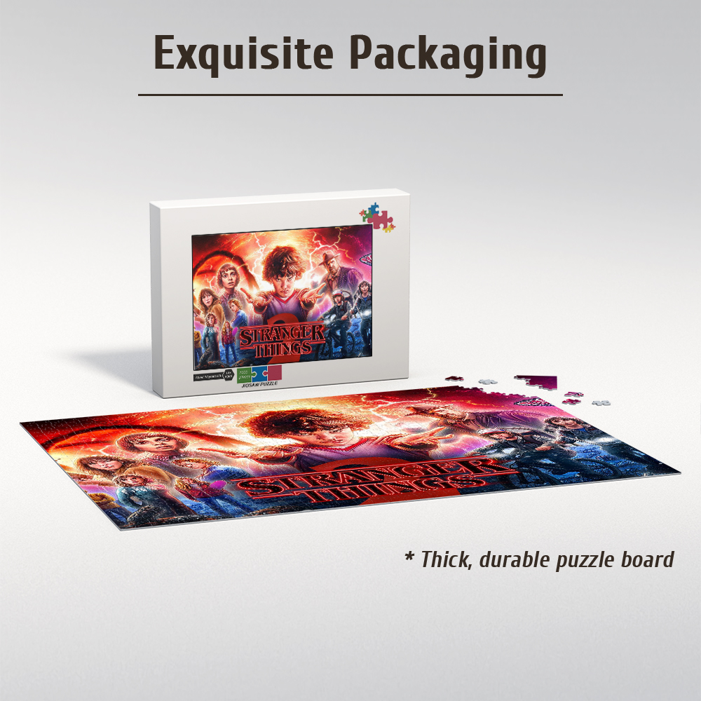 Stranger Things Jigsaw Puzzle  - Party Games Board Game reseña y precio