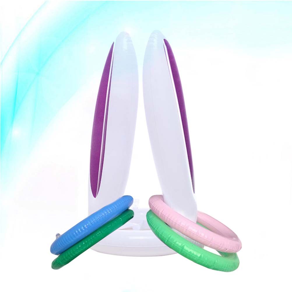 5Pcs Inflatable Ring Toss Game - Party Games Easy Kids reseña y precio