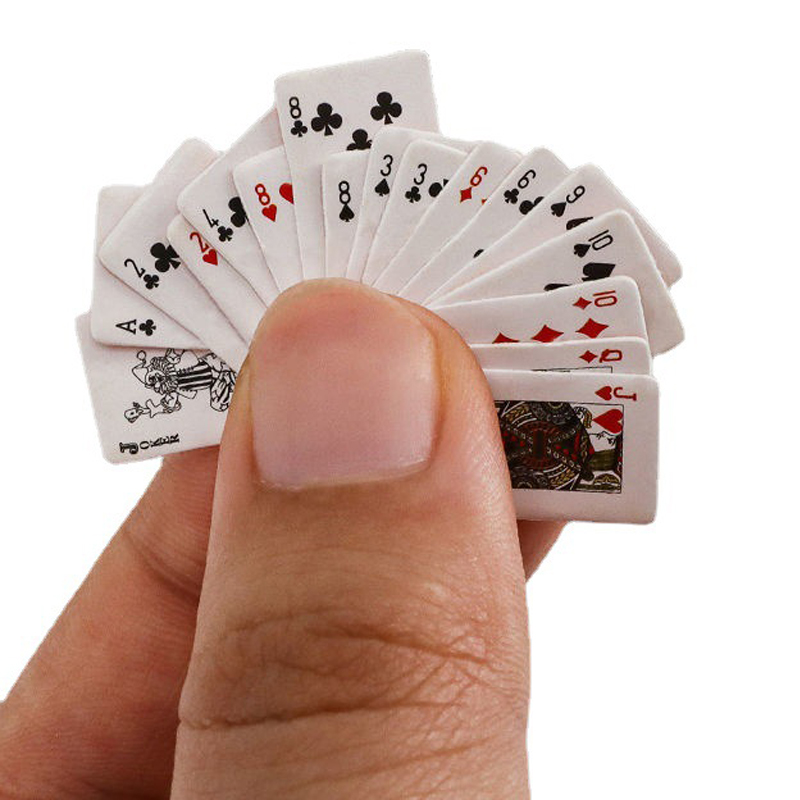Mini Poker Playing Cards Cute  - Party Games Juegos De Mesa reseña y precio
