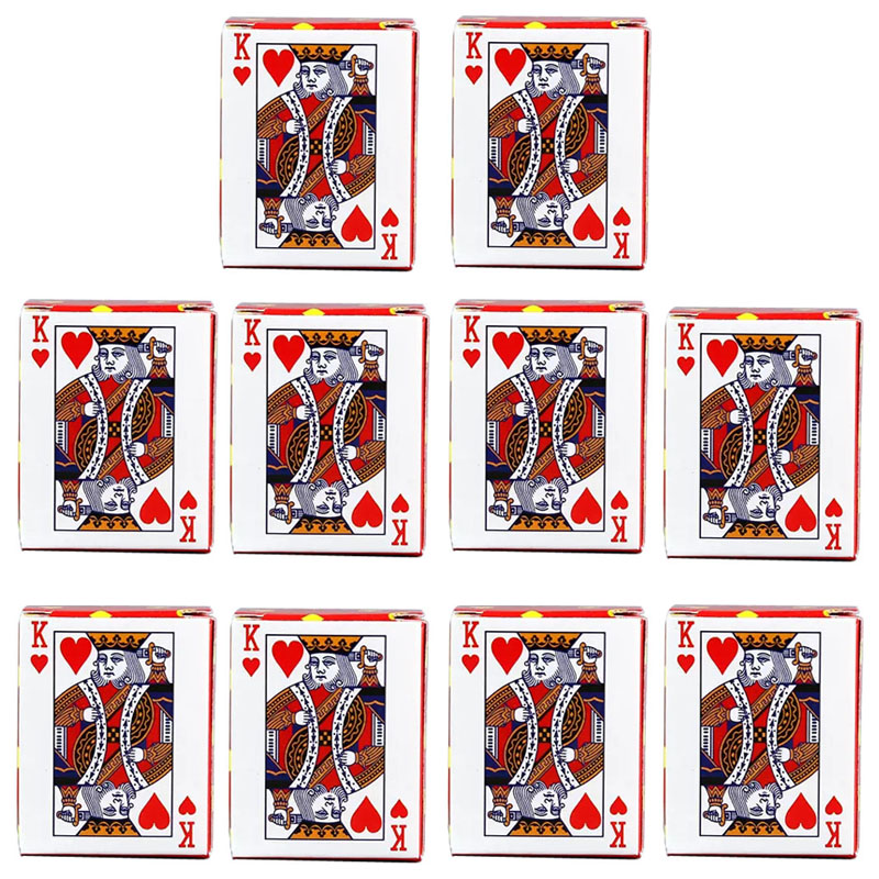 Mini Poker Playing Cards Festi - Party Games Juegos De Mesa reseña y precio