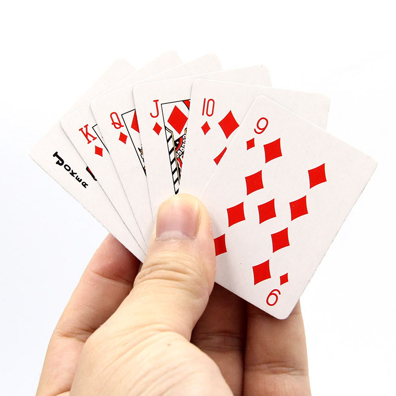 Mini Poker Playing Cards Festi - Party Games Juegos De Mesa reseña y precio