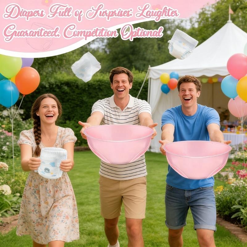 3 Pack Large Diaper Toss Game  - Party Games For Large Groups reseña y precio