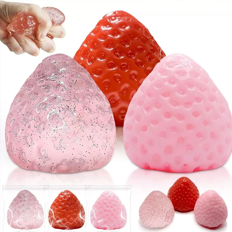 Strawberry Taba Squishy Fidget - Party Games Spy reseña y precio