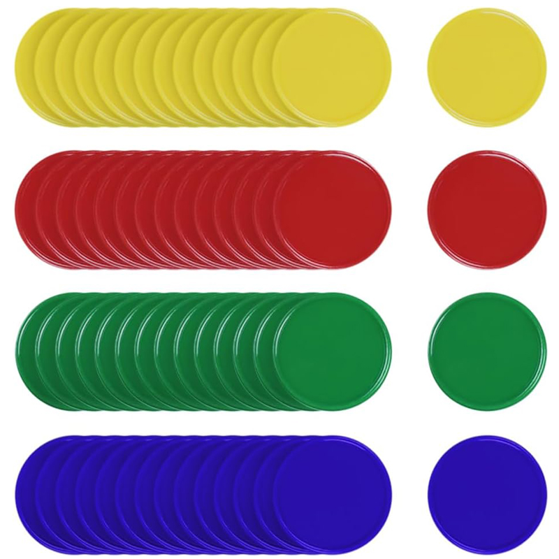 Bingo Markers Chips 37MM 4 Col - Party Games Juegos De Mesa reseña y precio