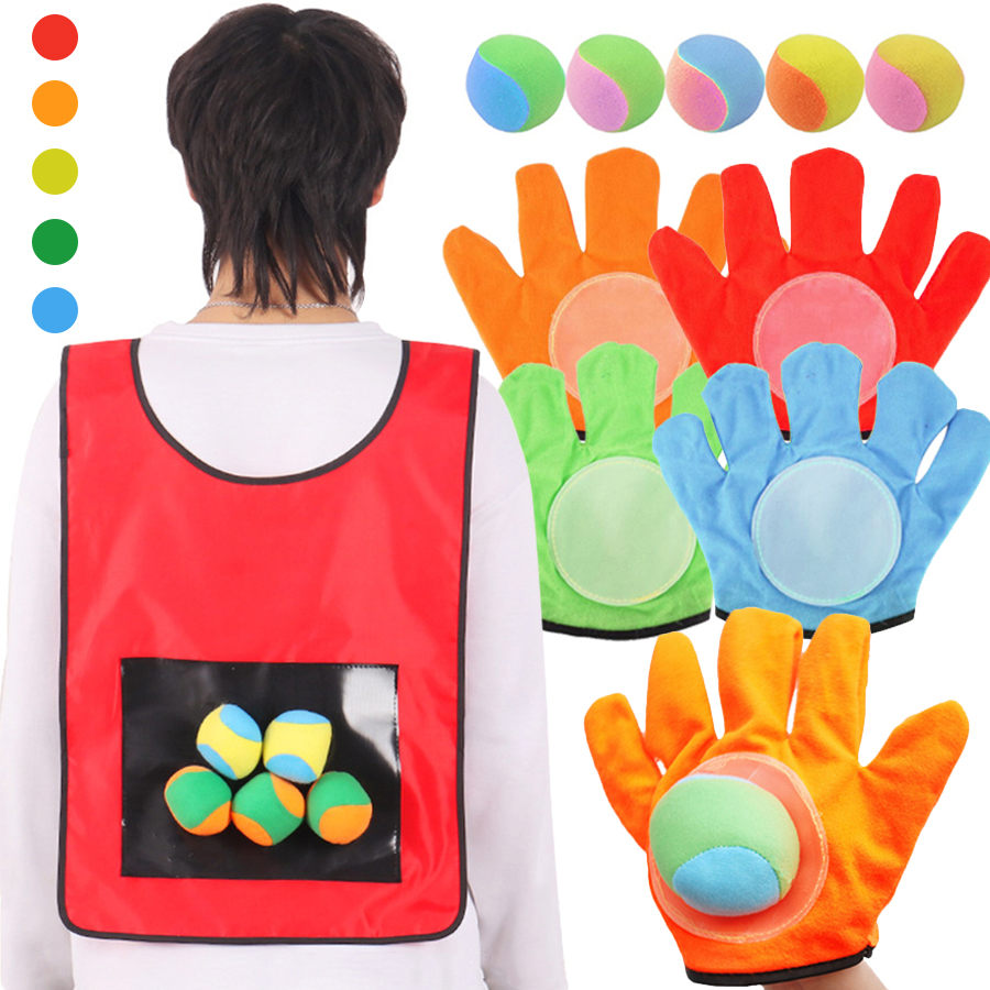Sticky Ball Vest Gloves Set wi - Limbo Game Set reseña y precio