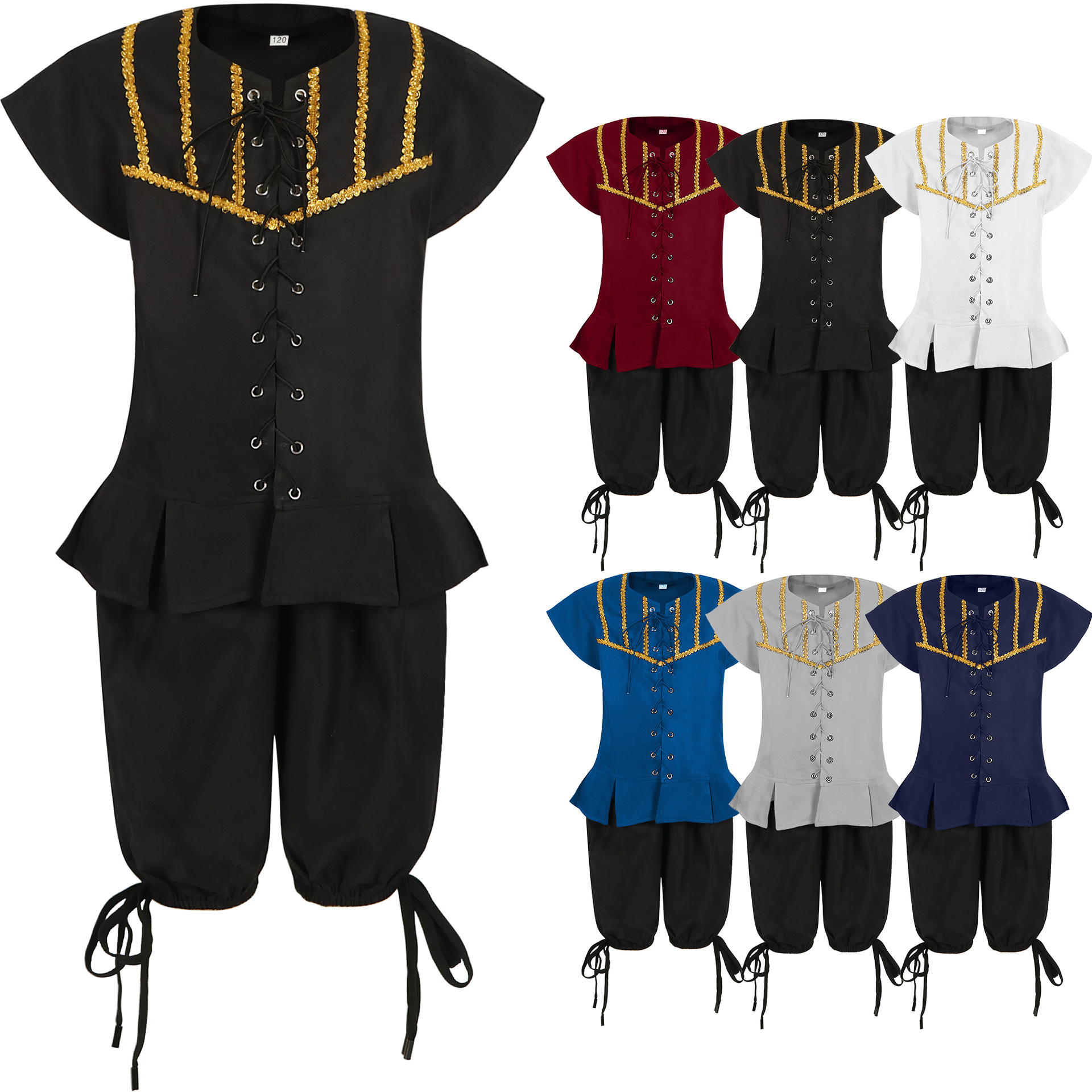 Pirate Costume Kids Pirates of - Party Games Jack reseña y precio
