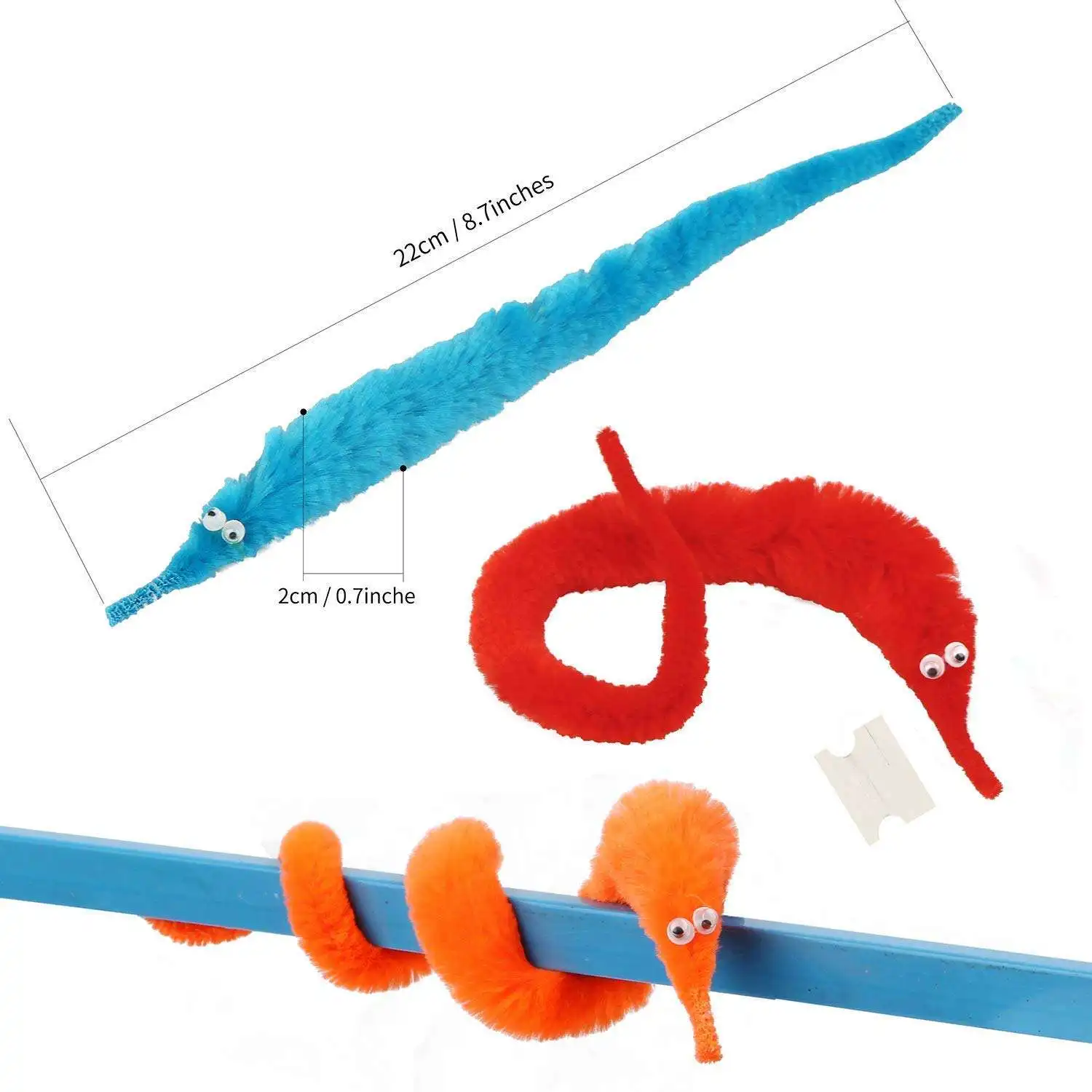 Funny Worm Magic Props Toys fo - Party Games Easy Kids reseña y precio