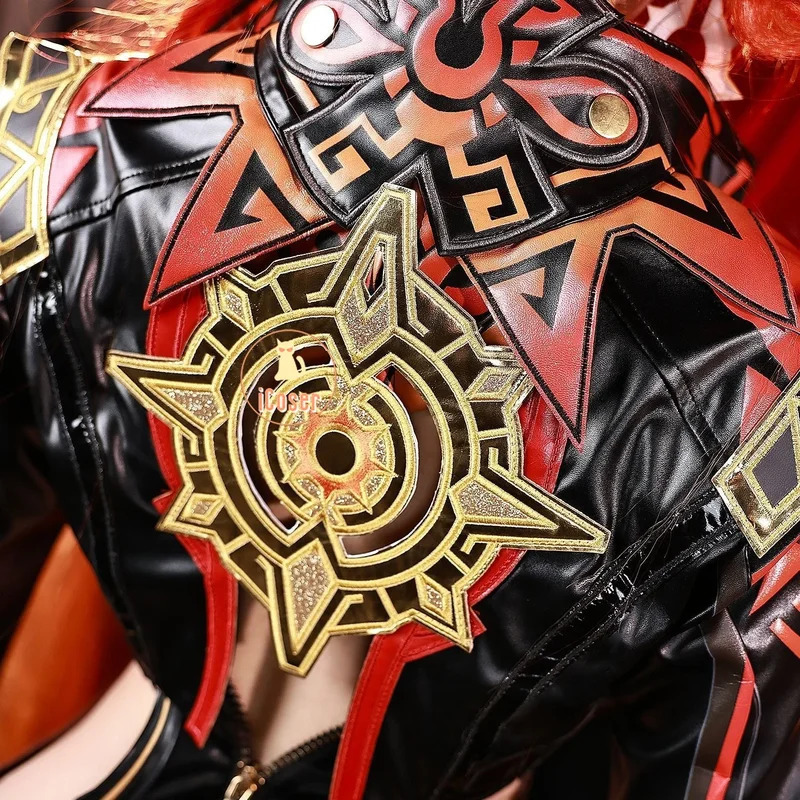 Genshin Impact Mavuika Cosplay - Party Games Youtube reseña y precio