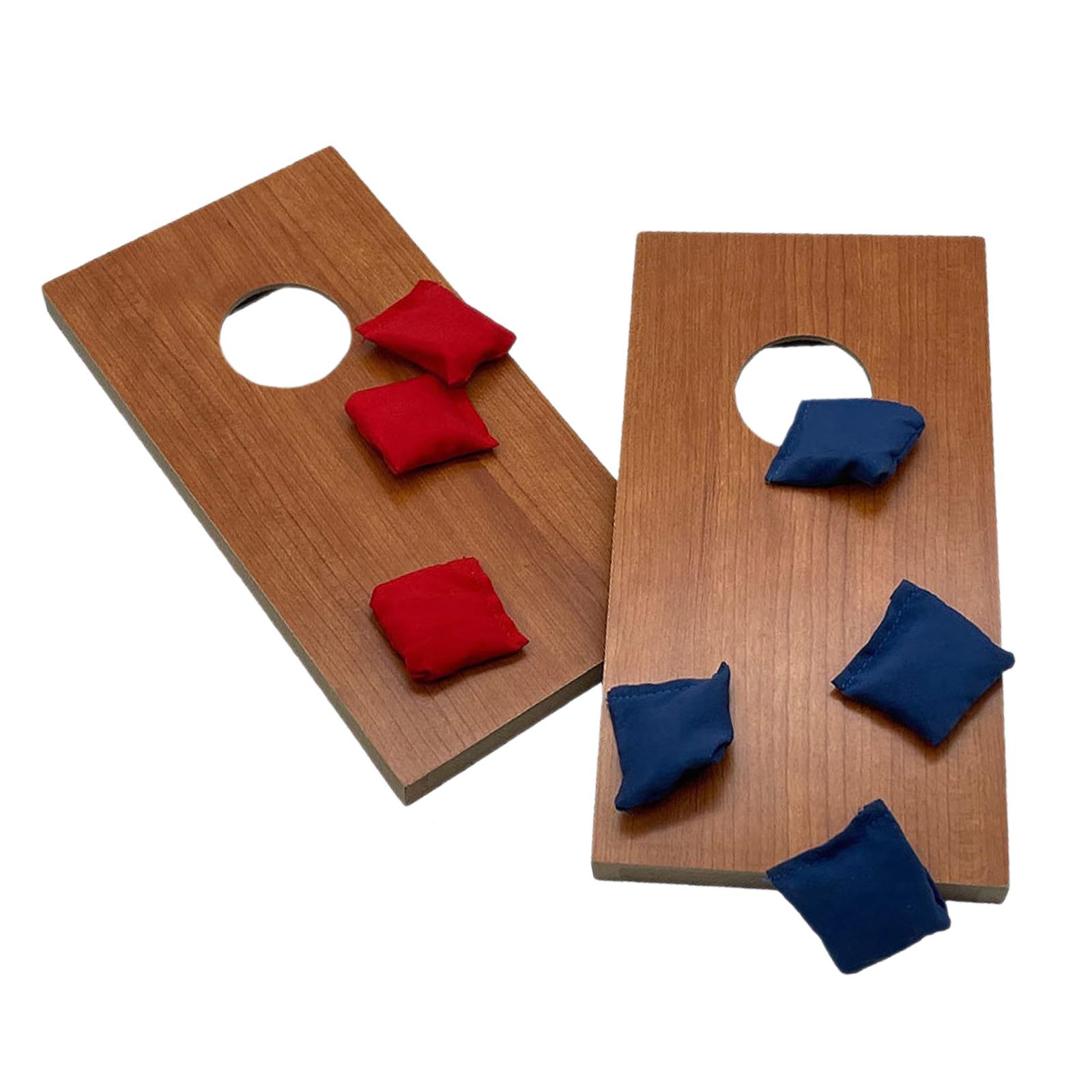2x Cornhole Set Sandbag Throw  - Cornhole Board Set reseña y precio