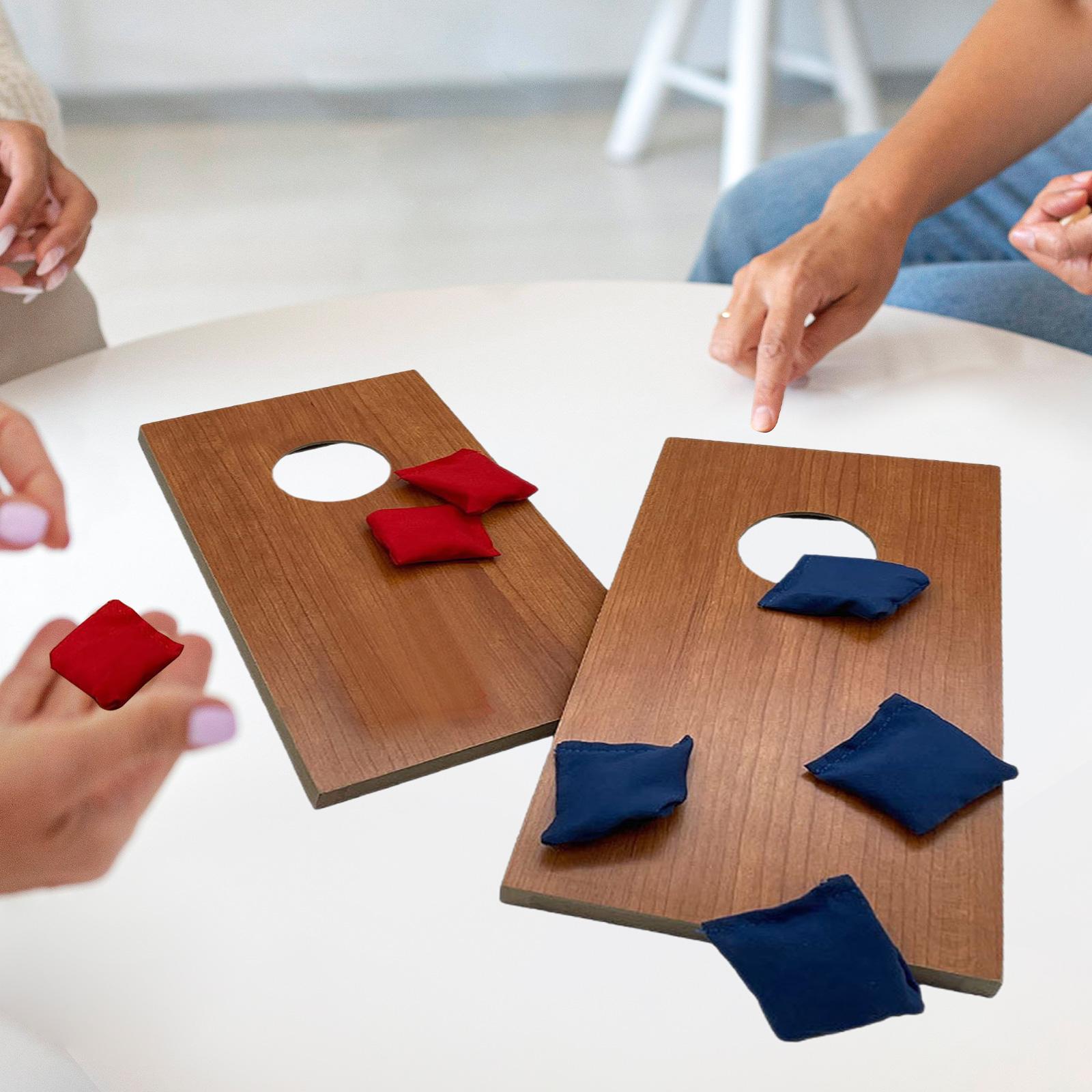 2x Cornhole Set Sandbag Throw  - Cornhole Board Set reseña y precio
