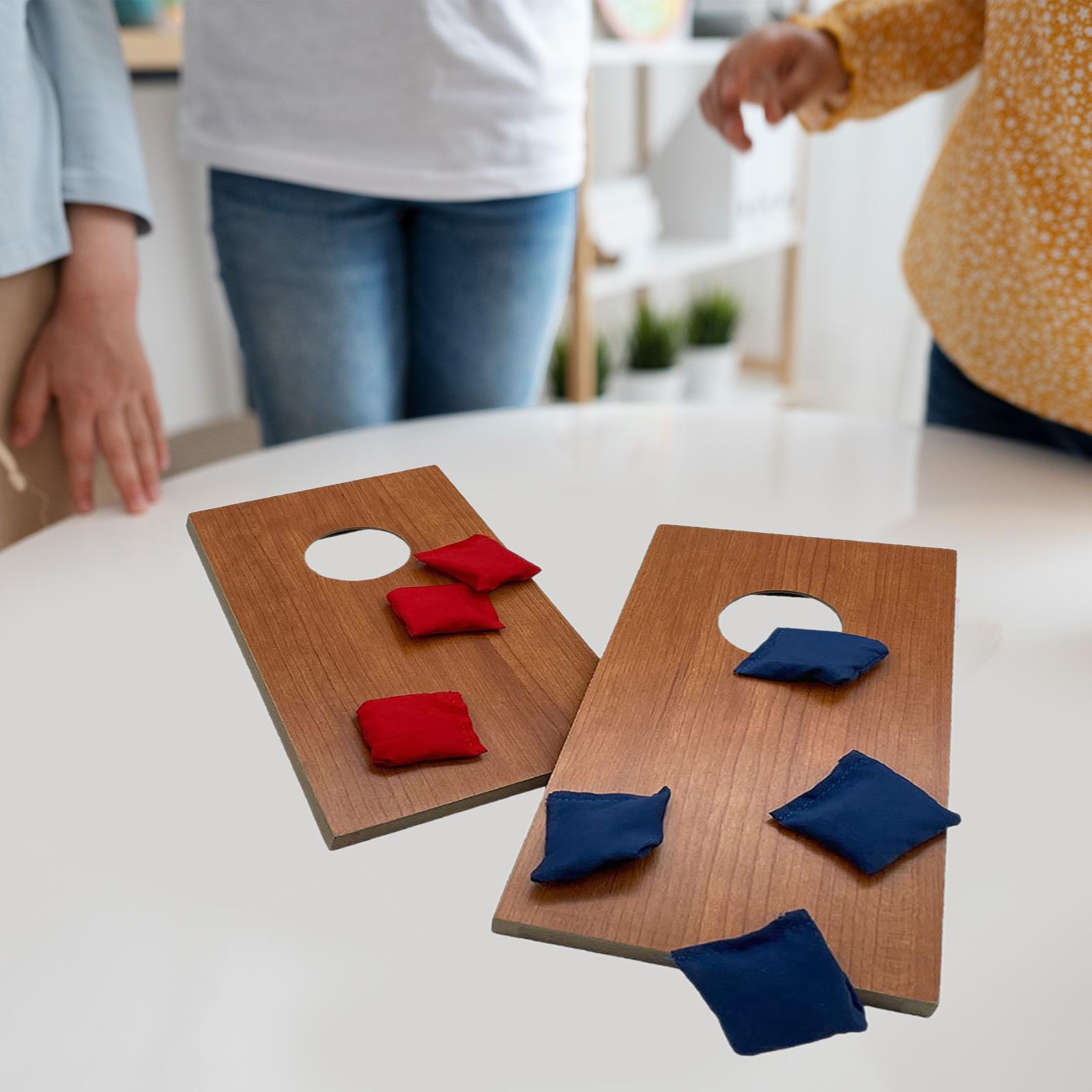 2x Cornhole Set Sandbag Throw  - Cornhole Board Set reseña y precio