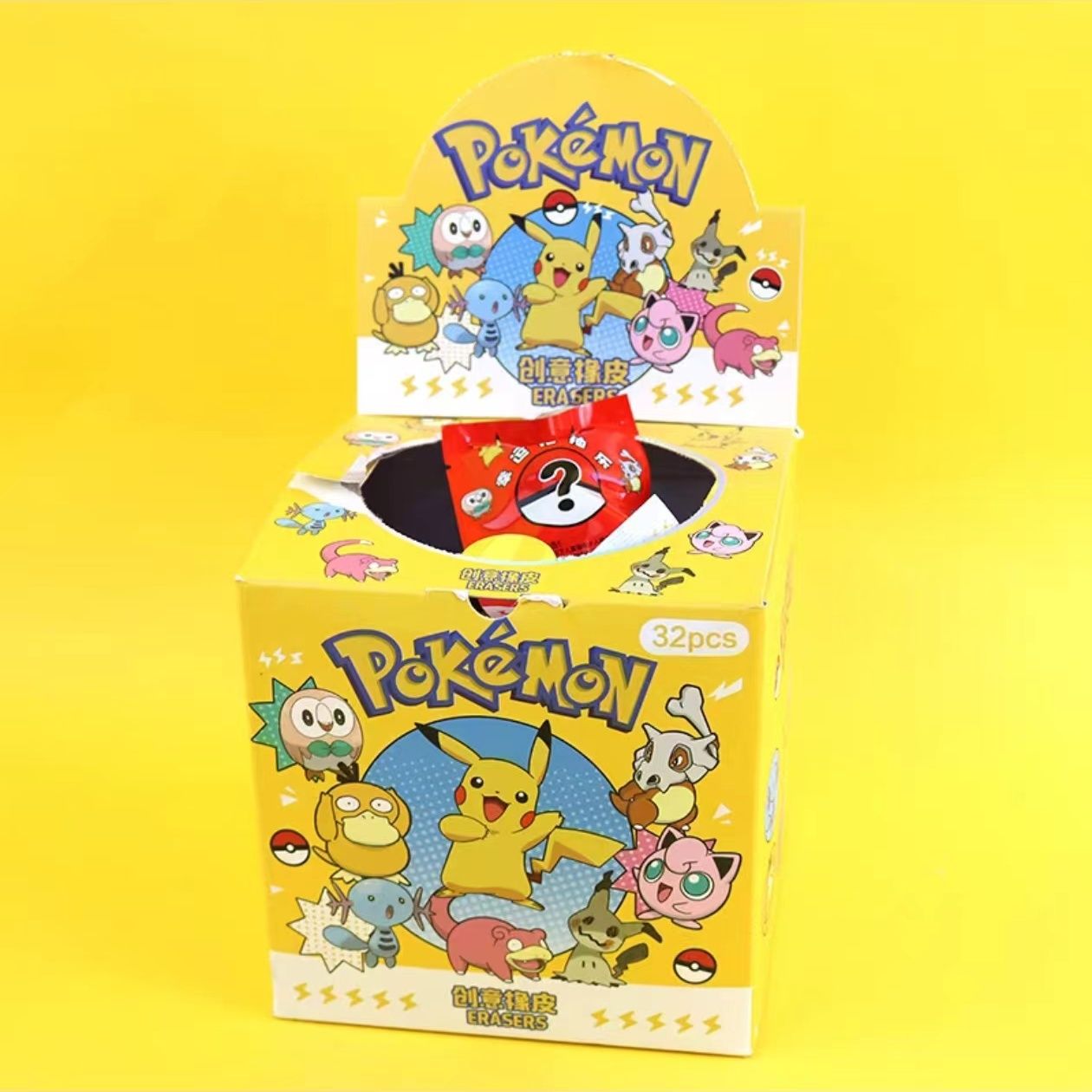 Pokemon Blind Bag Eraser Surpr - Party Games Box reseña y precio