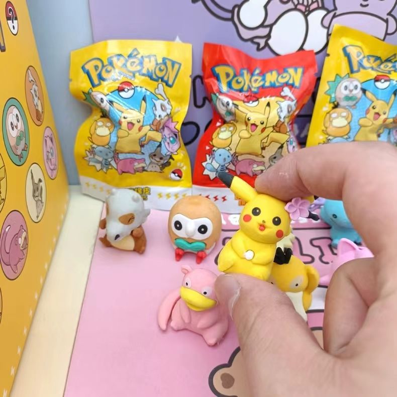 Pokemon Blind Bag Eraser Surpr - Party Games Box reseña y precio