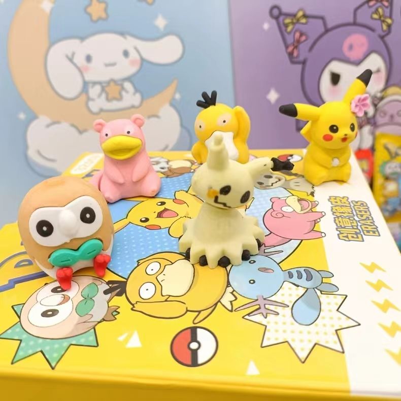 Pokemon Blind Bag Eraser Surpr - Party Games Box reseña y precio