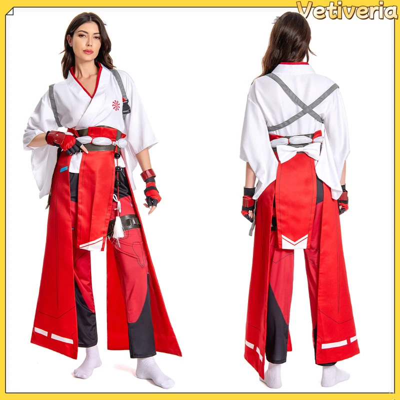 Game OW Kiriko Cosplay Costume - Party Games Youtube reseña y precio