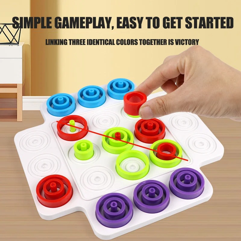 Montessori Stacking Ring Board - Party Games Board Game reseña y precio