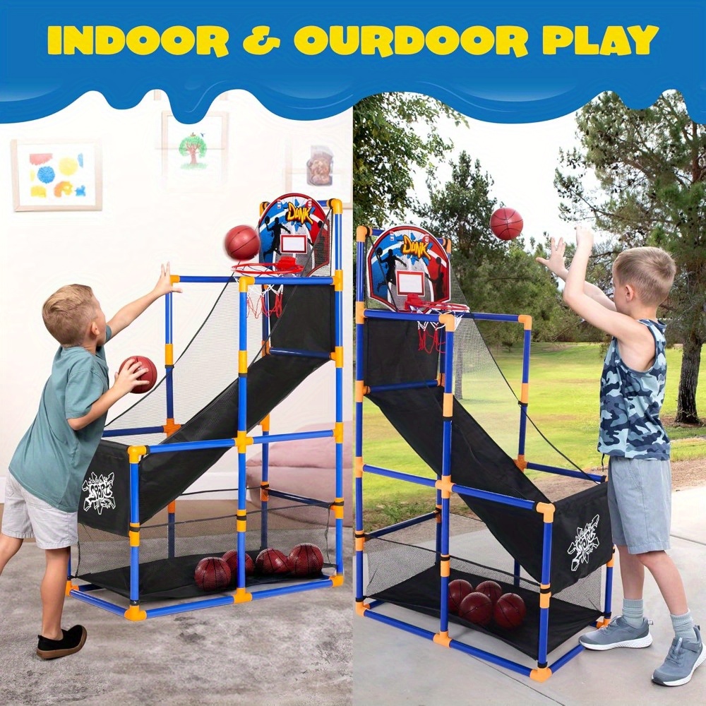 Arcade Basketball Game Set wit - Party Games Easy Kids reseña y precio