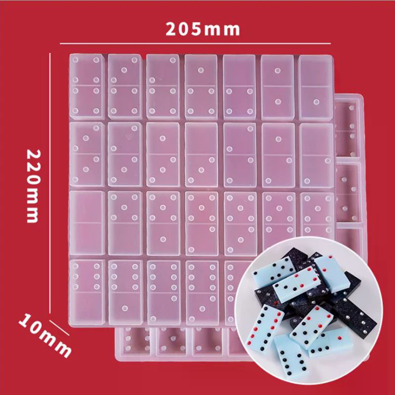 1PC Handmade Resin Domino Sili - Limbo Game Set reseña y precio