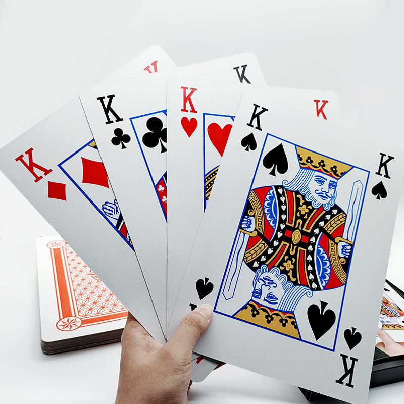 Oversized Playing Cards Jumbo  - Party Games Juegos De Mesa reseña y precio
