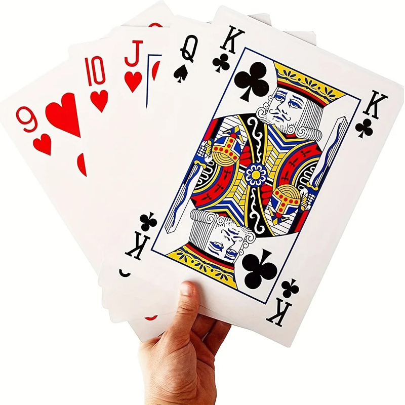 Oversized Playing Cards Jumbo  - Party Games Juegos De Mesa reseña y precio