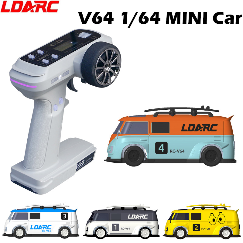 1:64 LDARC V64 Mini Remote Con - Party Games Bus reseña y precio