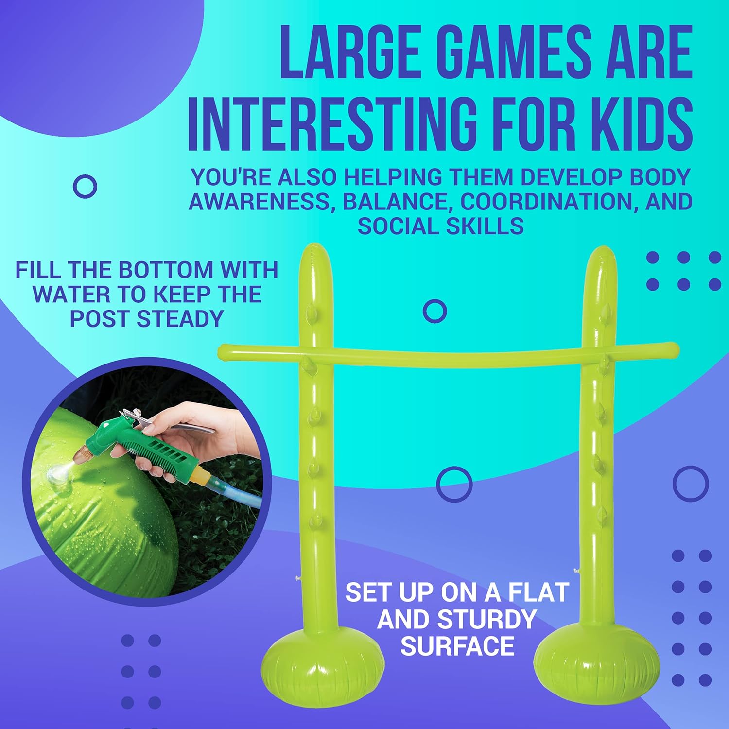 Inflatable Limbo Games for Kid - Limbo Game Set reseña y precio