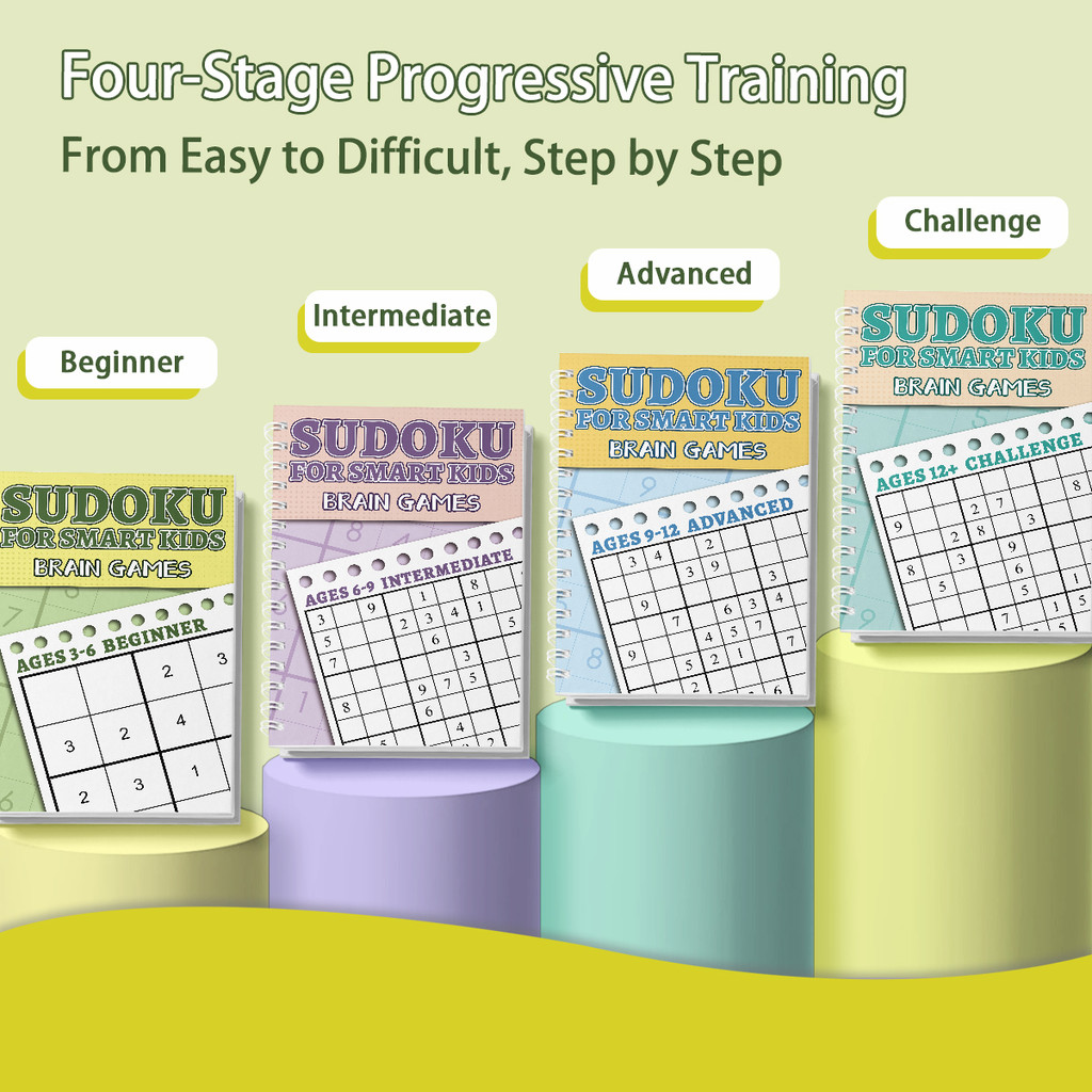 Kids Sudoku Puzzle Book Set, B - Party Games New Year reseña y precio
