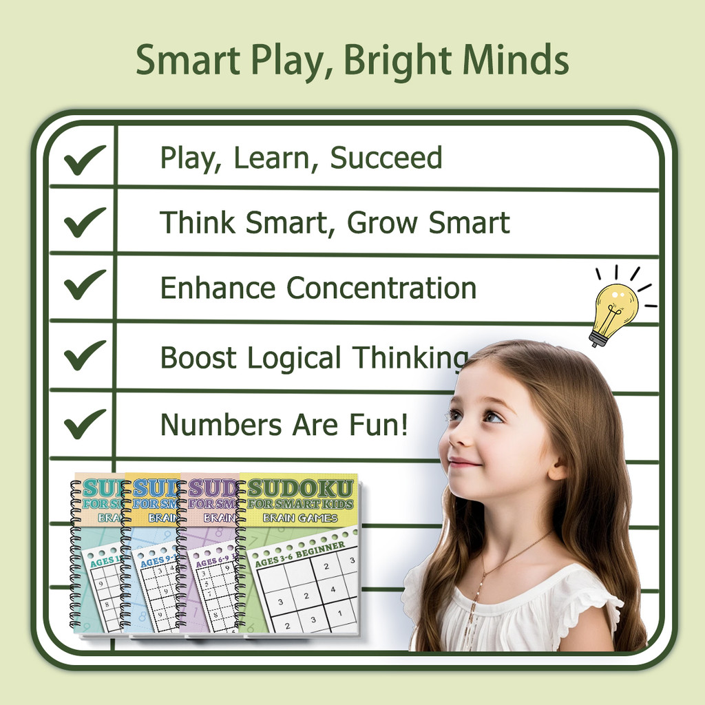 Kids Sudoku Puzzle Book Set, B - Party Games New Year reseña y precio