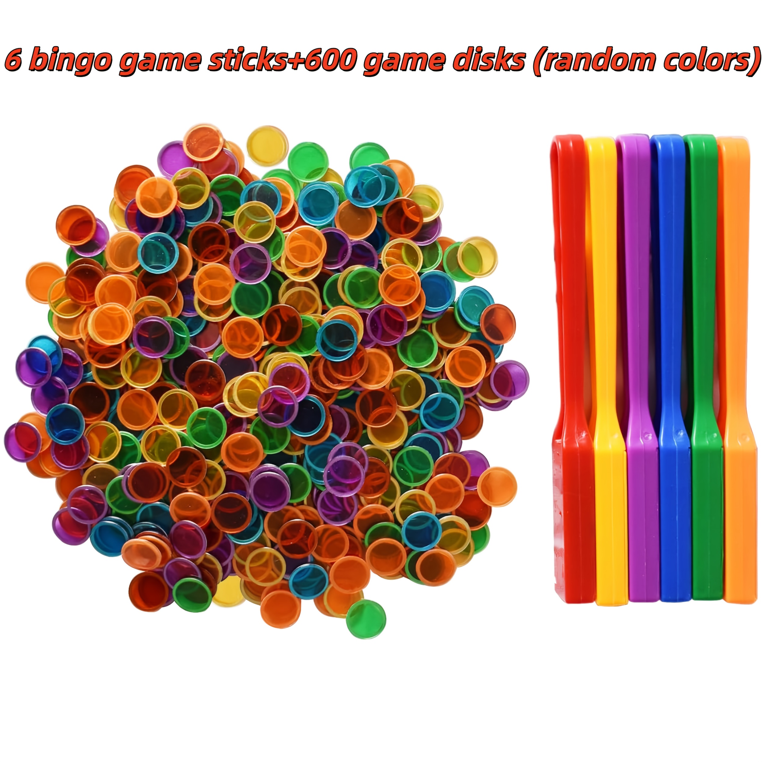3/6 Bingo Game Sticks+600 Game - Party Games For Large Groups reseña y precio