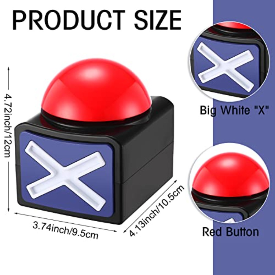6 Pieces Answer Game Buzzer wi - Party Games Quiz For Adults reseña y precio