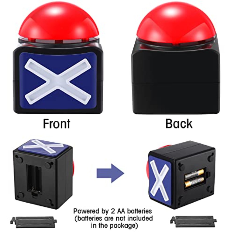 6 Pieces Answer Game Buzzer wi - Party Games Quiz For Adults reseña y precio