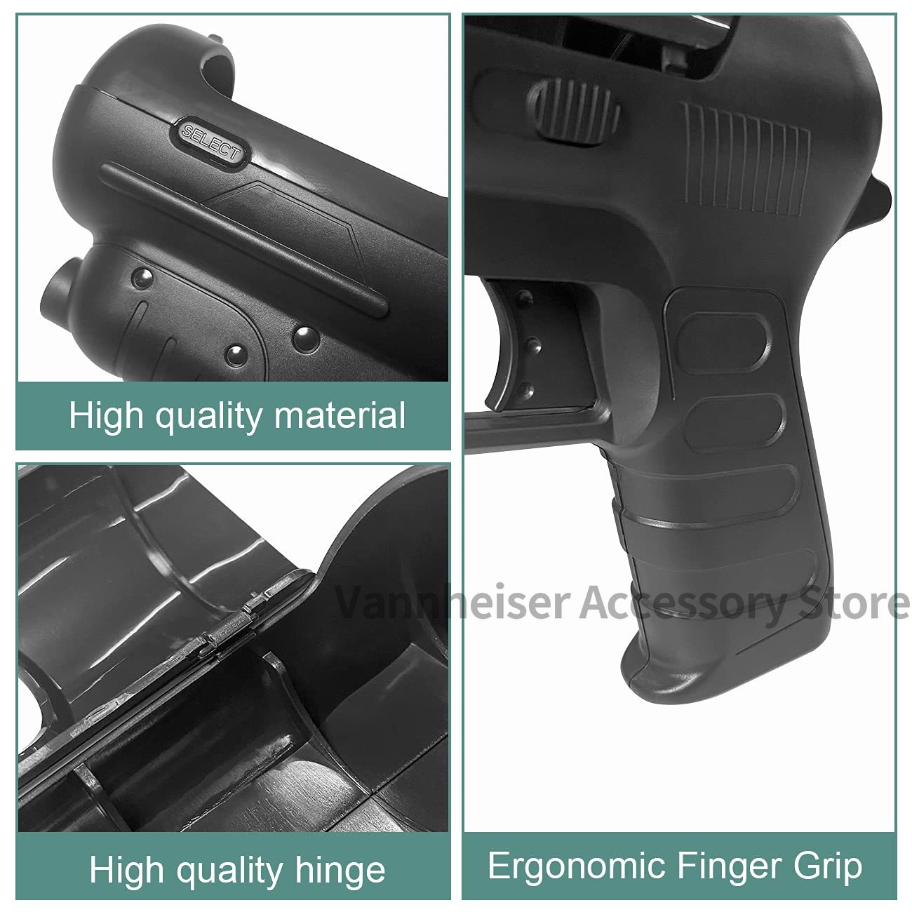 2PCS Somatosensory Handle Gun- - Party Games Playstation reseña y precio