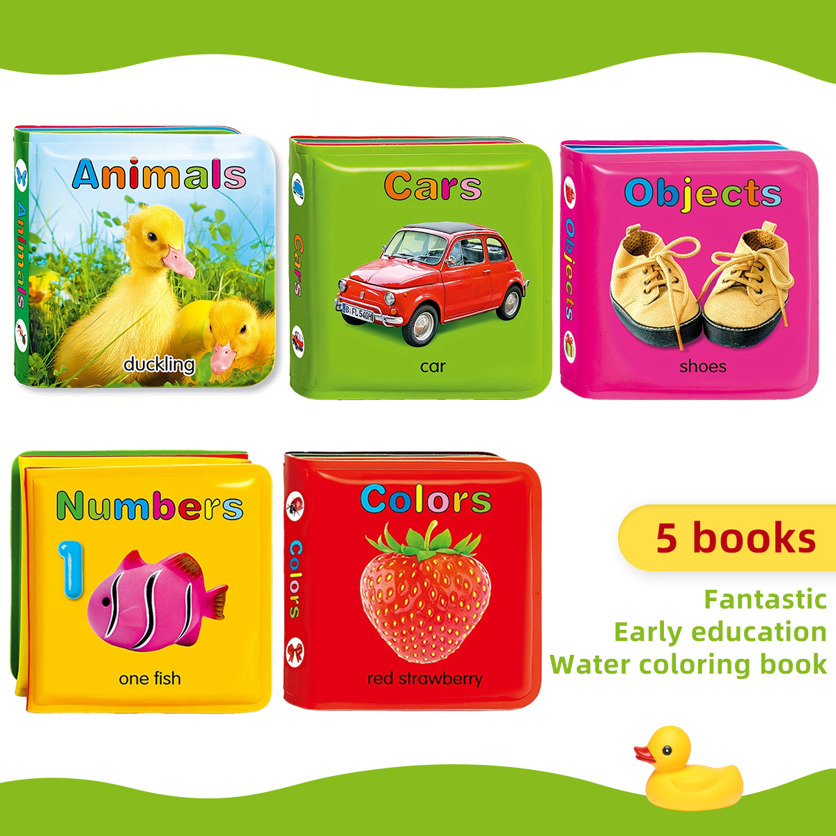 Floating Baby Bath Books for B - Party Games New Year reseña y precio